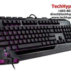 Cooler Master CM Devastator 3 Plus Gaming Keyboard Mouse (Mem-chanical Switches, Ergonomic Styling, 7 Colors For Customized)