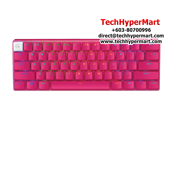 Logitech G PRO X 60 LIGHTSPEED Wireless Gaming Keyboard (Lightspeed Wireless, Built Through Collaboration, Full Keyboard Customization)