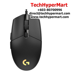 Logitech G102 LIGHTSYNC Gaming Mouse (8000 dpi, 6 buttons, Lightsync RGB, Optical Sensor)