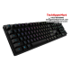 Logitech G512 CARBON Gaming Keyboard (LIGHTSYNC RGB, Aircraft-Grade Aluminum Alloy, Full Function Keys, USB Passthrough)