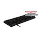 Logitech G512 CARBON Gaming Keyboard (LIGHTSYNC RGB, Aircraft-Grade Aluminum Alloy, Full Function Keys, USB Passthrough)