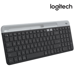 Logitech K580 Keyboard (Bluetooth Wireless, Crafted for Chrome, Modern, Slim Design, Easy-Switch)