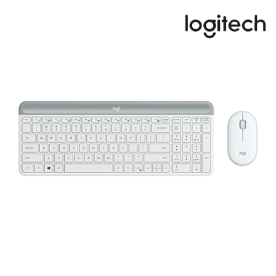 Logitech Mk470 Slim Wireless Keyboard And Mouse Combo (High Precision Optical Tracking, 1000 dpi, 3 programmable buttons)