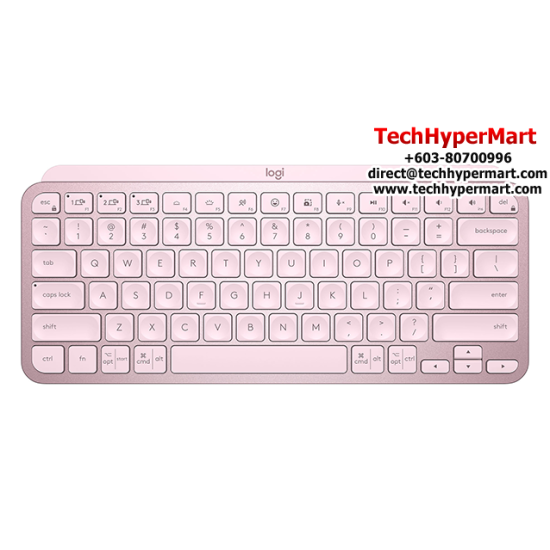 Logitech MX Keys Mini Keyboard (Bluetooth Wireless, Mini Size, Huge Comfort, Easy-switch keys, Ultra-Fluid Typing)