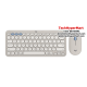 Logitech Pebble 2 Wireless Bluetooth Keyboard And Mouse Combo (Slim, lightweight, minimalist, 1000 dpi, 3 programmable buttons) Logitech Pebble 2 Wireless Bluetooth Keyboard And Mouse Combo (Slim, lightweight, minimalist, 1000 dpi, 3 programmable buttons)