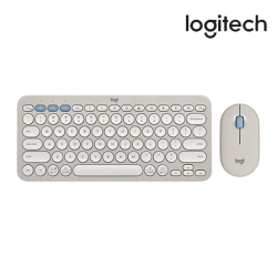Logitech Pebble 2 Wireless Bluetooth Keyboard And Mouse Combo (Slim, lightweight, minimalist, 1000 dpi, 3 programmable buttons)