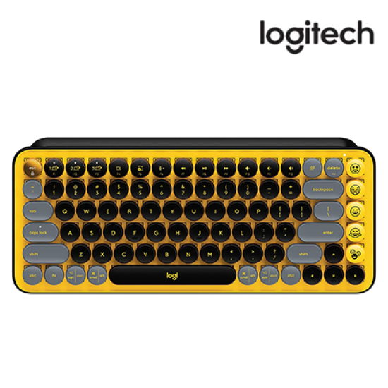 Logitech POP Keys Keyboard (Feelings At Your Fingertips, Go Mad For Mechanical, F’n Cool New Shortcuts, Compact And Comfy)