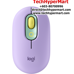 Logitech POP Mouse Wireless Mouse (1000 dpi, 4 buttons, 32-bit, Optical Sensor)