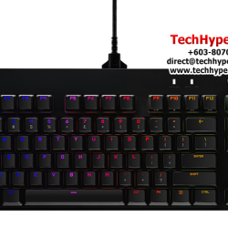 Logitech PRO Gaming Keyboard (GX Blue clicky, 12 programmable, Onboard lighting)