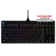 Logitech PRO Gaming Keyboard (GX Blue clicky, 12 programmable, Onboard lighting)