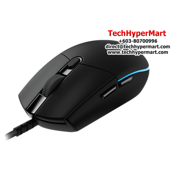 Logitech PRO HERO Gaming Mouse (5 onboard, 6 Button, 100 – 25,600 dpi)