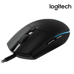 Logitech PRO HERO Gaming Mouse (5 onboard, 6 Button, 100 – 25,600 dpi)