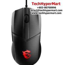 MSI CLUTCH GM41 LIGHTWEIGHT Gaming Mouse (60 Million Clicks, 6 Button, 16000 dpi)
