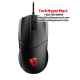 MSI CLUTCH GM41 LIGHTWEIGHT Gaming Mouse (60 Million Clicks, 6 Button, 16000 dpi)