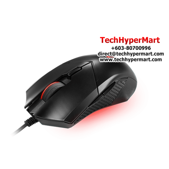 MSI Clutch GM08 Gaming Mouse (10 Million Clicks, 6 Button, 4200 dpi)