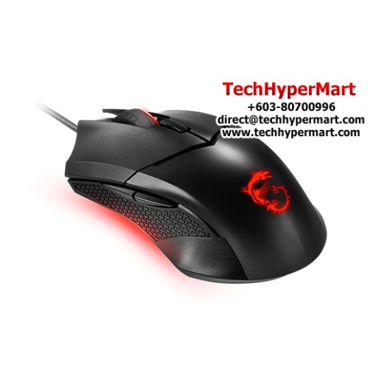 MSI Clutch GM08 Gaming Mouse (10 Million Clicks, 6 Button, 4200 dpi)