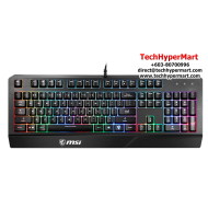 MSI VIGOR GK20 Keyboard (104 Keys, 6 Keys Rollover, 5000CPI)