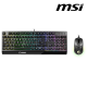 MSI VIGOR GK30 Keyboard & Mouse (104 Keys, 6 Keys Rollover, 5000CPI)