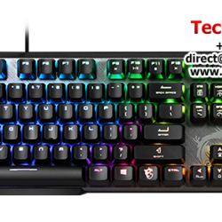 MSI VIGOR GK50 ELITE LL Gaming Keyboard (Slim And Lightweight, Colors Per Key, Fully Geared Up, Hotkeys)