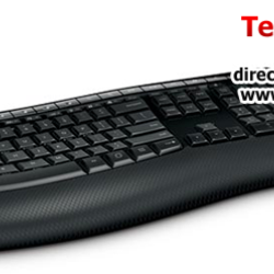 Microsoft Wireless Comfort Desktop 5050 Keyboard (Built in palm rest, Customizable shortcut keys)