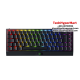 Razer BlackWidow V3 Mini HyperSpeed Gaming Keyboard  (Soft cushioned keys, Yellow / Green Switch, Cable Routing)
