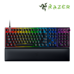 Razer Huntsman V2 Gaming Keyboard (Soft cushioned keys, Linear Optical Switch, Cable Routing)