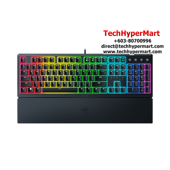 Razer Ornata V3 Gaming Keyboard  (Full Size, Fully programmable keys, 1000 Hz Ultrapolling)