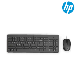 HP 150 Combo Keyboard & Mouse (12 Keys, USB Type-A, Wired)