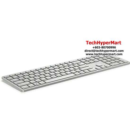 HP Keyboard W/L Programmable 970 Keyboard (Full range keys, Bluetooth, Wireless)
