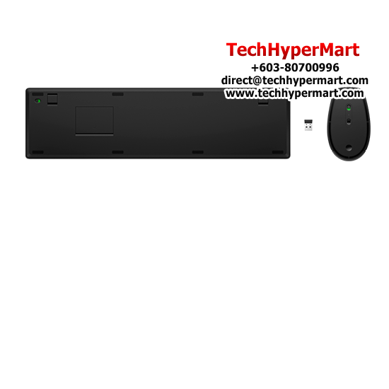 HP 650 Wireless Keyboard & Mouse (3 Button, 2 AAA batteries, Wireless) HP 650 Wireless Keyboard & Mouse (3 Button, 2 AAA batteries, Wireless)