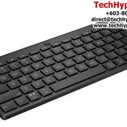 HP Compact Multi-Device 350 Keyboard (Full range keys, Bluetooth, Wireless)