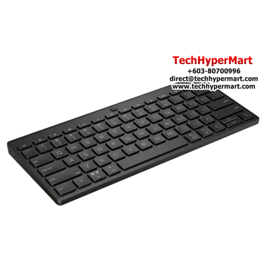 HP Compact Multi-Device 350 Keyboard (Full range keys, Bluetooth, Wireless)