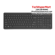 HP 220 Wireless Keyboard (10 million keystrokes, 2 x AA, Wireless)