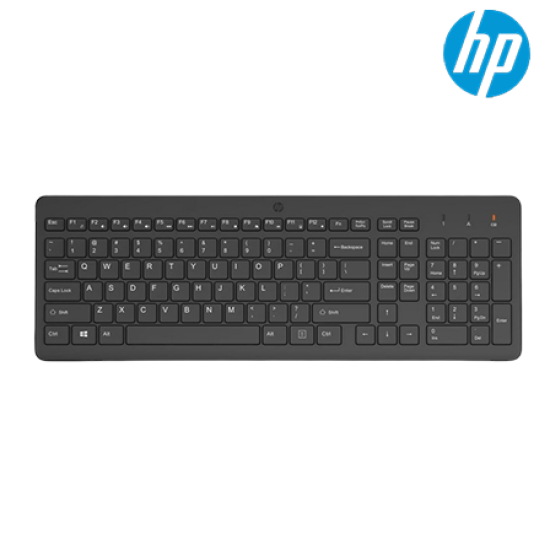 HP 220 Wireless Keyboard (10 million keystrokes, 2 x AA, Wireless)