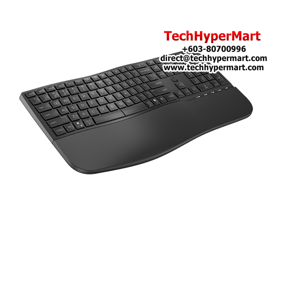 HP 680 Comfort Dual-Mode Keyboard (12 million keystrokes, AES 128 bits, Wireless)