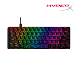 HyperX 60 Alloy Origins Gaming Keyboard  (N-key, Tactile Switches, Per key RGB lighting)