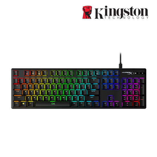 Kingston HyperX Alloy Origins Gaming Keyboard (N-key mode, USB Type-C to USB Type-A, Linear, Tactile)