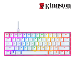 Kingston HyperX Alloy Origins 60 Gaming Keyboard  (Petite 60% Form Factor, Hyperx Mechanical Switches, N-key Mode)