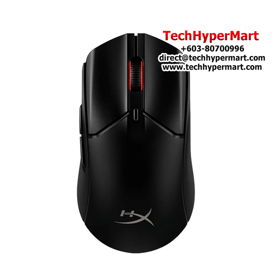 HyperX Pulsefire Haste 2 Wireless Mouse (6 Button, 26000 DPI, 100 million clicks, RGB lighting)
