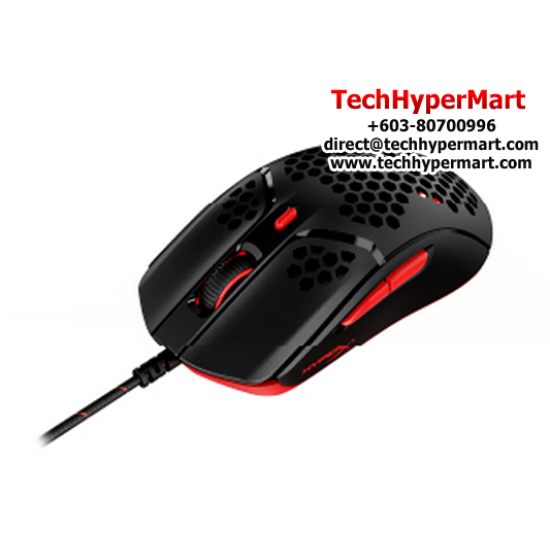HyperX Pulsefire Haste Gaming Mouse (6 Button, 16000 DPI, 60 million clicks, Per-LED RGB lighting)