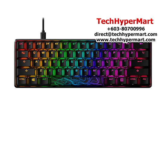 HyperX 60 Alloy Origins Gaming Keyboard (N-key, Tactile Switches, Per key RGB lighting) HyperX 60 Alloy Origins Gaming Keyboard (N-key, Tactile Switches, Per key RGB lighting)