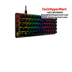 HyperX 60 Alloy Origins Gaming Keyboard  (N-key, Tactile Switches, Per key RGB lighting)