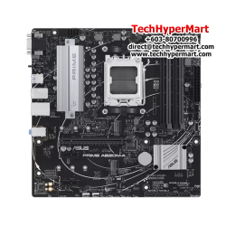 Asus PRIME A620M-A Motherboard (Micro-ATX, AMD A620 Chipset, Socket AM5, DDR5 memory compatibility)