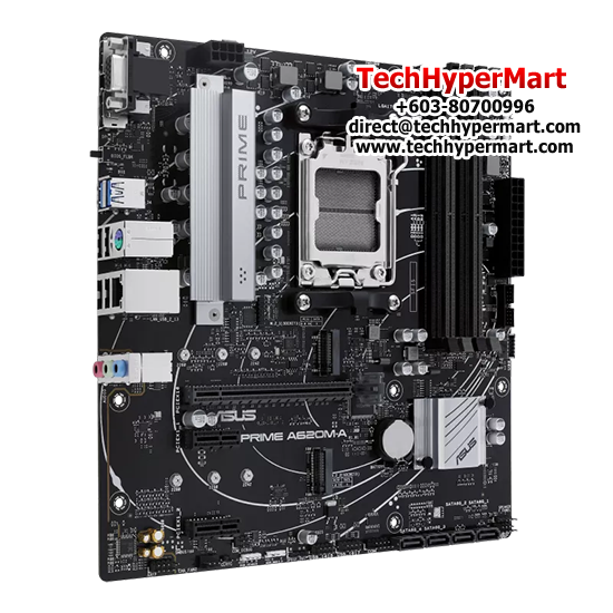 Asus PRIME A620M-A Motherboard (Micro-ATX, AMD A620 Chipset, Socket AM5, DDR5 memory compatibility) Asus PRIME A620M-A Motherboard (Micro-ATX, AMD A620 Chipset, Socket AM5, DDR5 memory compatibility)