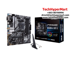 Asus PRIME B550M-A WIFI II Motherboard (Micro-ATX, AMD B550 Chipset, Socket AM4, DDR5 memory compatibility)