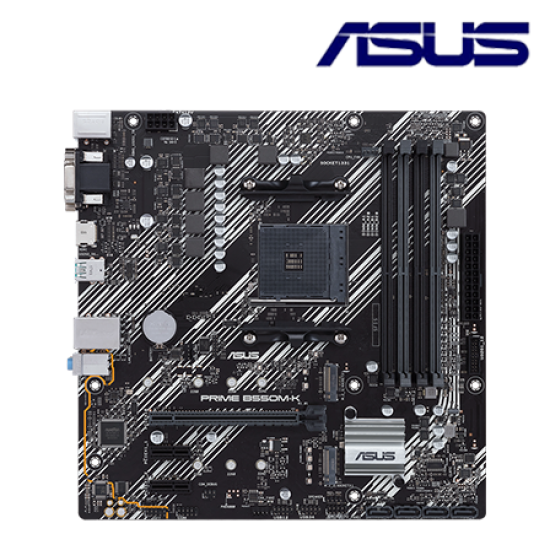 Asus PRIME B550M-K-CSM Motherboard (mATX, AMD B550 Chipset, Socket AM4, DDR4 memory compatibility) Asus PRIME B550M-K-CSM Motherboard (mATX, AMD B550 Chipset, Socket AM4, DDR4 memory compatibility)