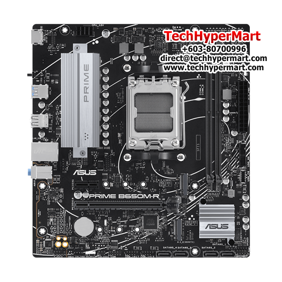 Asus PRIME B650M-R Motherboard (Micro-ATX, AMD B650 Chipset, Socket AM5, DDR5 memory compatibility) Asus PRIME B650M-R Motherboard (Micro-ATX, AMD B650 Chipset, Socket AM5, DDR5 memory compatibility)
