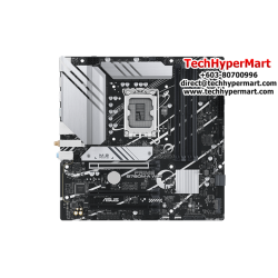 Asus PRIME B760M-A WIFI Motherboard (M-ATX, Intel B760 Chipset, Socket LGA1700, DDR5 memory compatibility)
