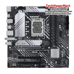 Asus PRIME B760M-A WIFI D4 Motherboard (M-ATX, Intel B660 Chipset, Socket LGA1700, DDR4 memory compatibility)