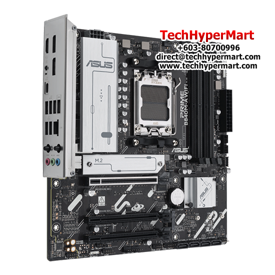 Asus PRIME B840M-A WIFI-CSM Motherboard (Micro-ATX, AMD B840 Chipset, Socket AM5, DDR5 memory compatibility) Asus PRIME B840M-A WIFI-CSM Motherboard (Micro-ATX, AMD B840 Chipset, Socket AM5, DDR5 memory compatibility)